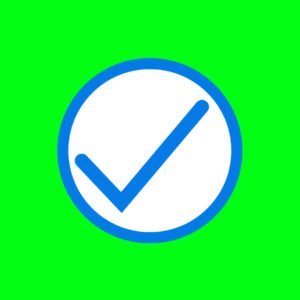 Right & Wrong Icon 2D Animation (Green Screen Overlay)